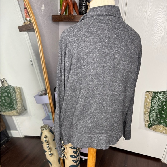 Nike Gray Half-Zip Pullover - Picture 3 of 5